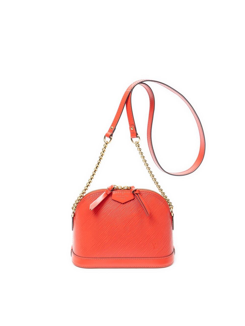 Louis Vuitton Alma Chain Handbag Epi #376757L14B